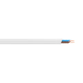 Deta 5m 0.75mm2 2-Core Cable - White Copper Flex
