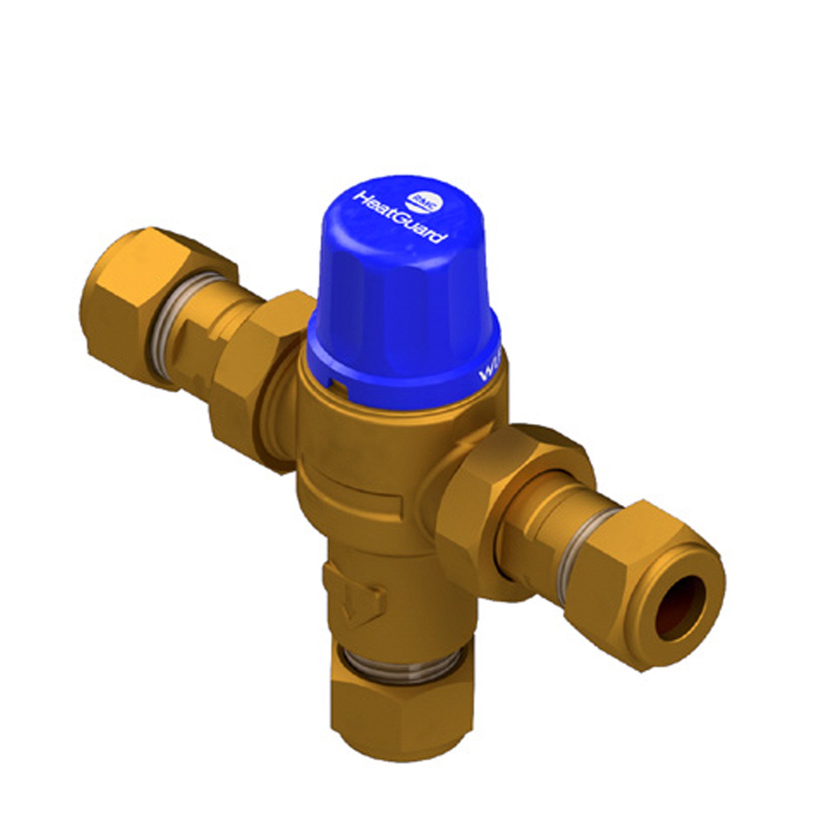 RMC HeatGuard 15mm Insulated Lead Free Tempering Valve 1600kPa