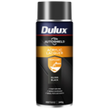Dulux Autoshield Acrylic Lacquer Spray Paint Black Gloss 340g