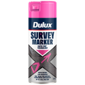 Dulux 350g Fluoro Pink Survey Marker Spray Paint, High-Visibility Line Marking