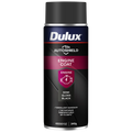 Dulux Autoshield 340g Satin Black Engine Coat Spray Paint, Heat-Resistant Satin Black Finish