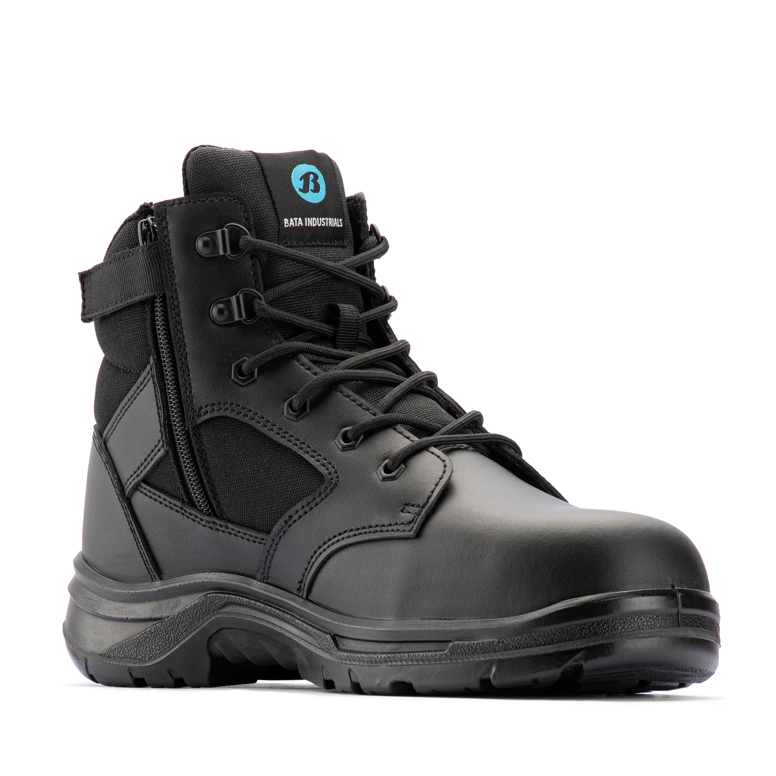 Bata Industrials Men's Black Bobcat Zip Side Safety Boot UK Size 10