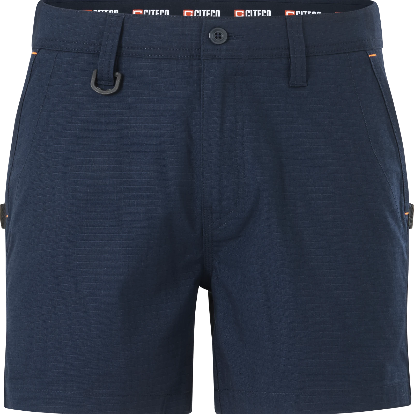 Citeco Navy Ripstop Short Shorts - 235gsm Stretch Ripstop, Size 82R