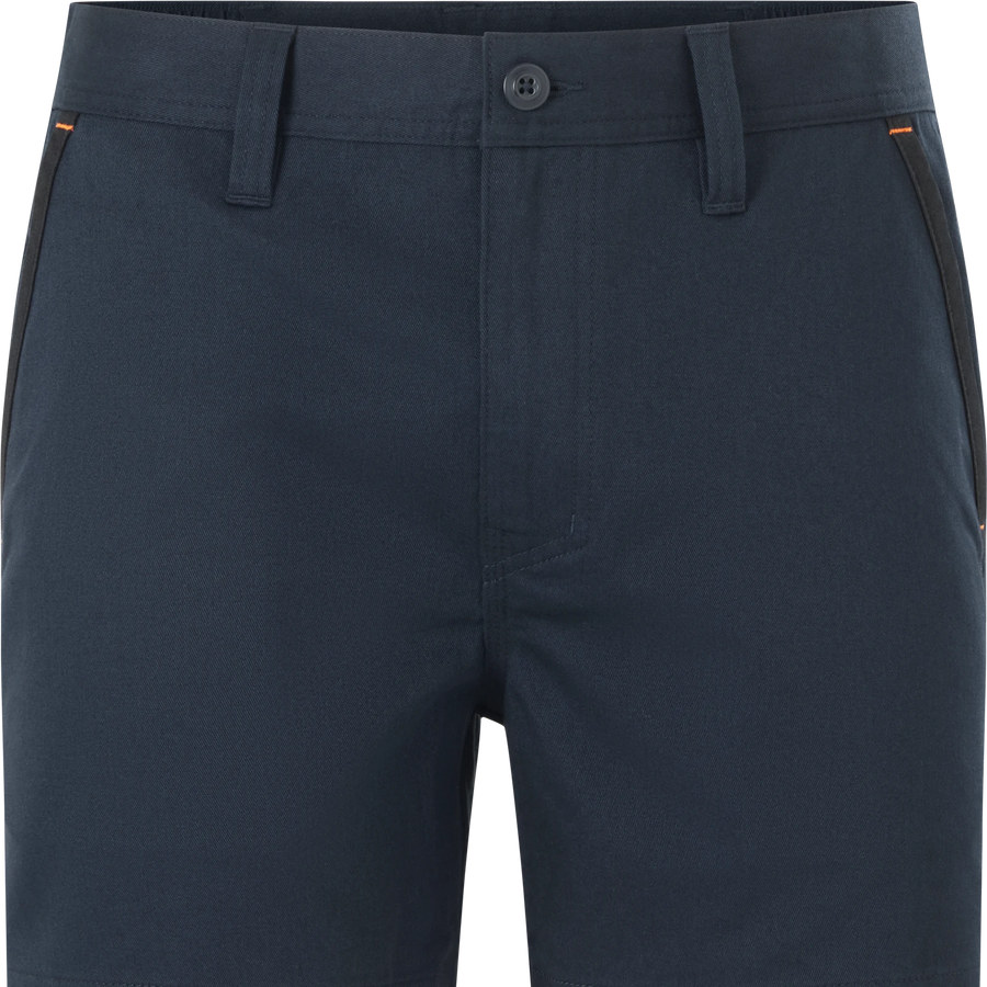 Citeco Men's Navy Short Shorts - Cotton Stretch Twill, Size 82R