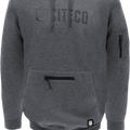 Citeco Charcoal Marle Hoodie - Men's Cotton/Polyester Work Hoodie, X-Large