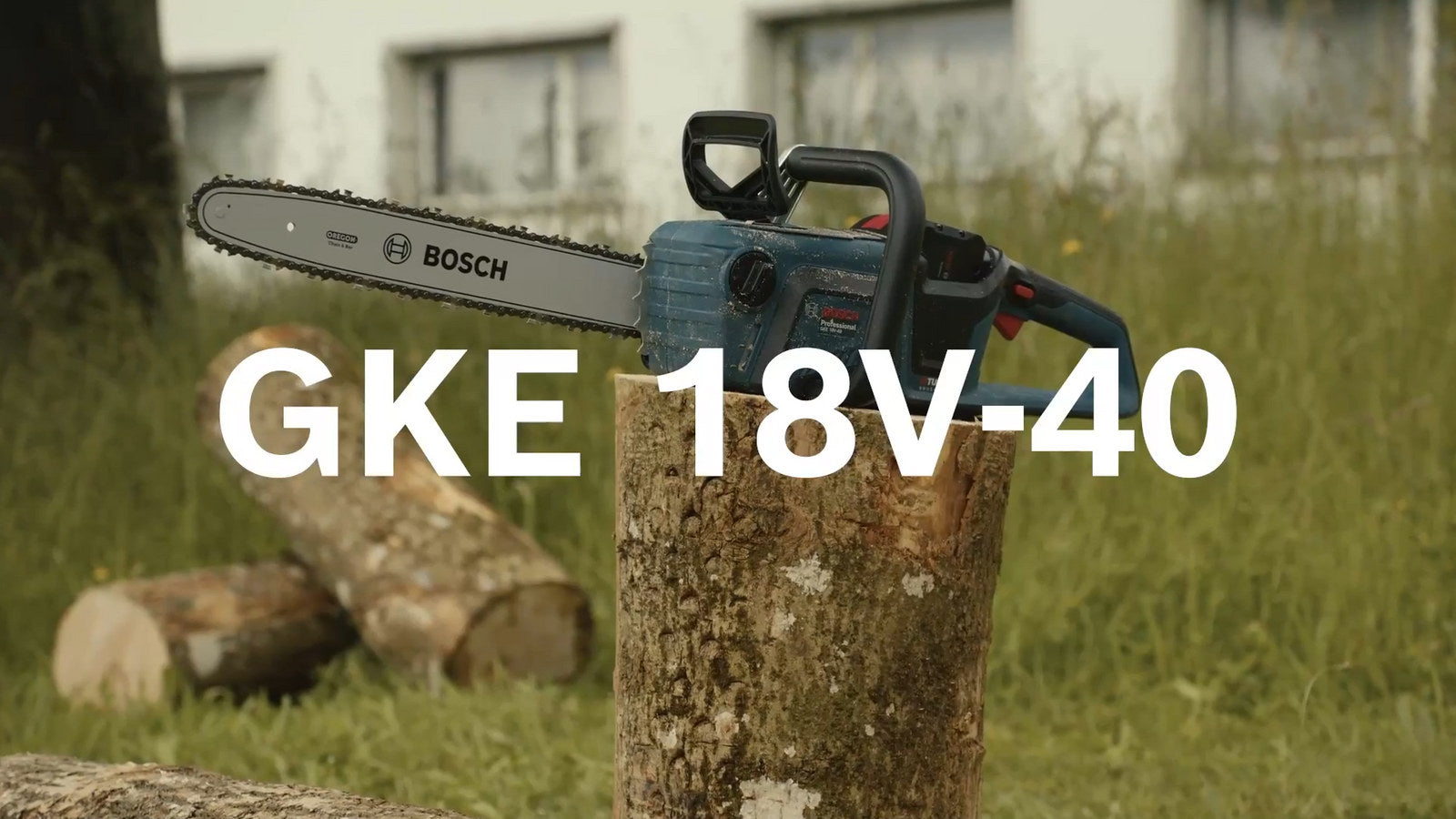 Bosch 18V Cordless 40cm Chainsaw GKE 18V-40 w/ OptiCut - Skin Only