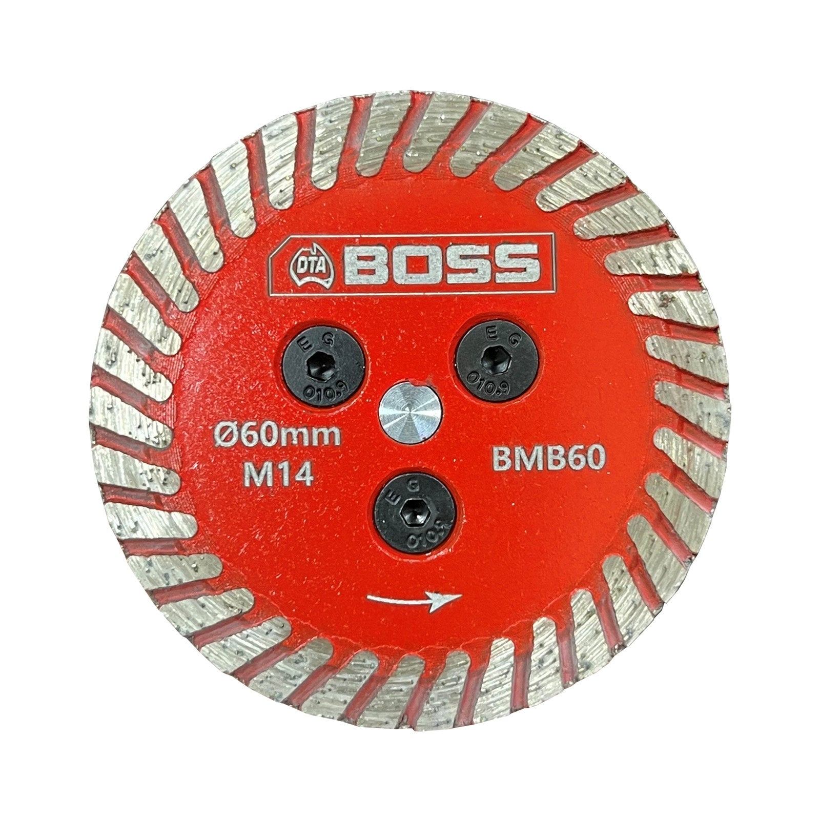 DTA BOSS 60mm Mini Diamond Blade with M14 Thread for Tile, Porcelain & Stone