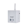 Jackson 3 Outlet Power Cube USB-A/USB-C PD20W Surge 1.2m White PTC33AC20WW