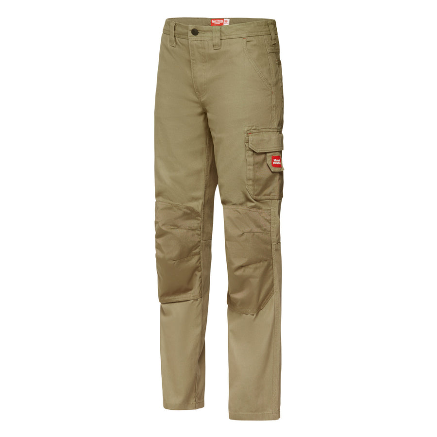 Hard Yakka Women's Khaki Legends Cotton Cargo Pant Size 12