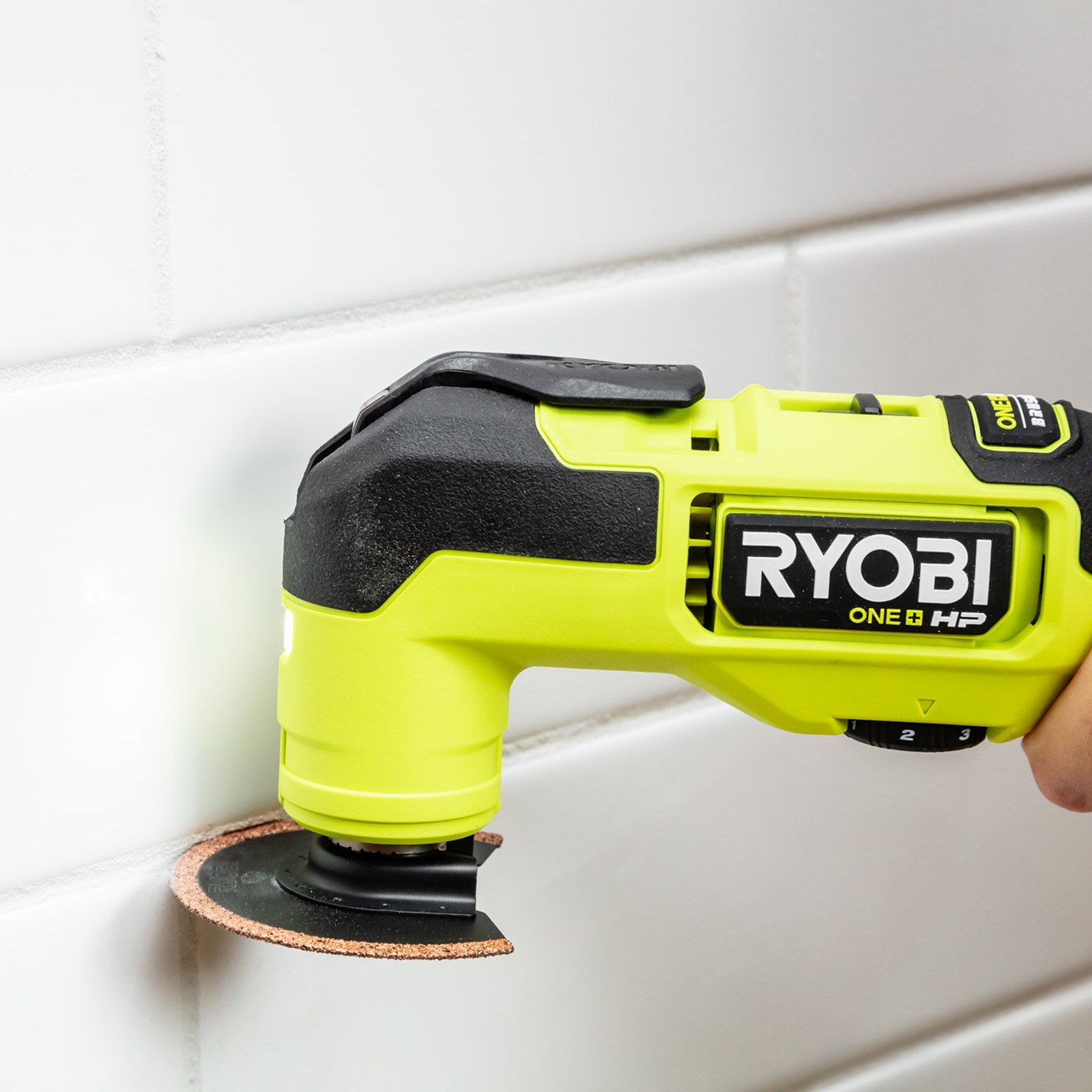 Ryobi 3 Piece Multi Tool Tile Blade Set RMTBT3S Grout, Plunge & Scraper
