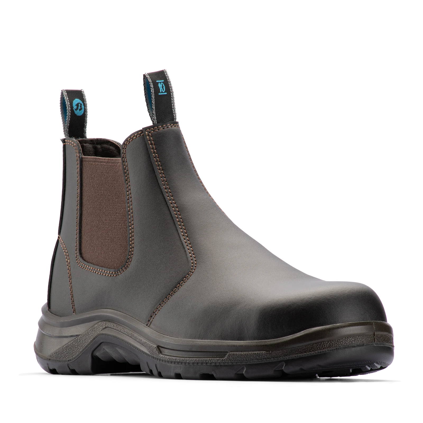 Bata Industrials Men's Meteor Pull On Safety Boot Steel Toe Brown UK Size 10