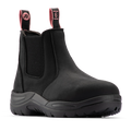 Bata Industrials Women's Juno Slip On Safety Boot Steel Toe Black US Size 7