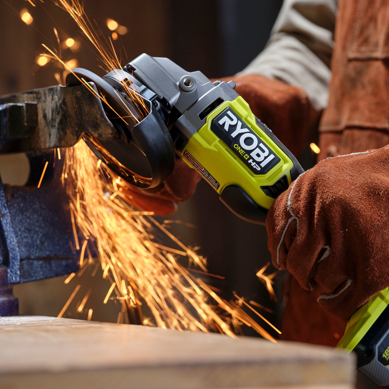 Ryobi 18V ONE+ HP 125mm Angle Grinder RAG18X1 Cordless Tool Only