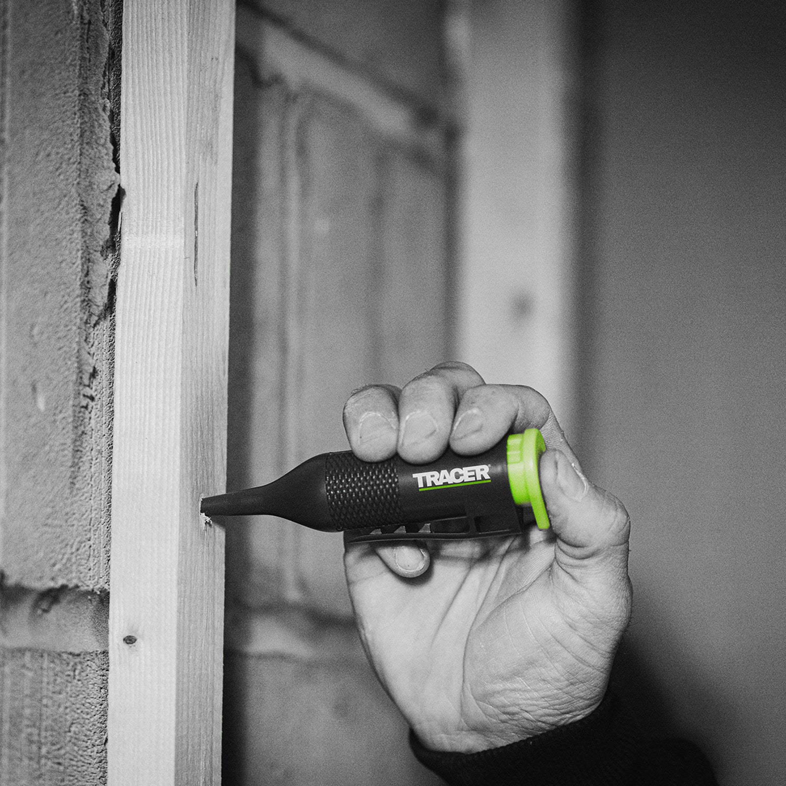 Tracer Trueshot Deep Hole Chalk Spray Marker Green