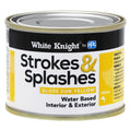 White Knight 250ml Sun Yellow Gloss Strokes & Splashes Paint - Timber & Metal