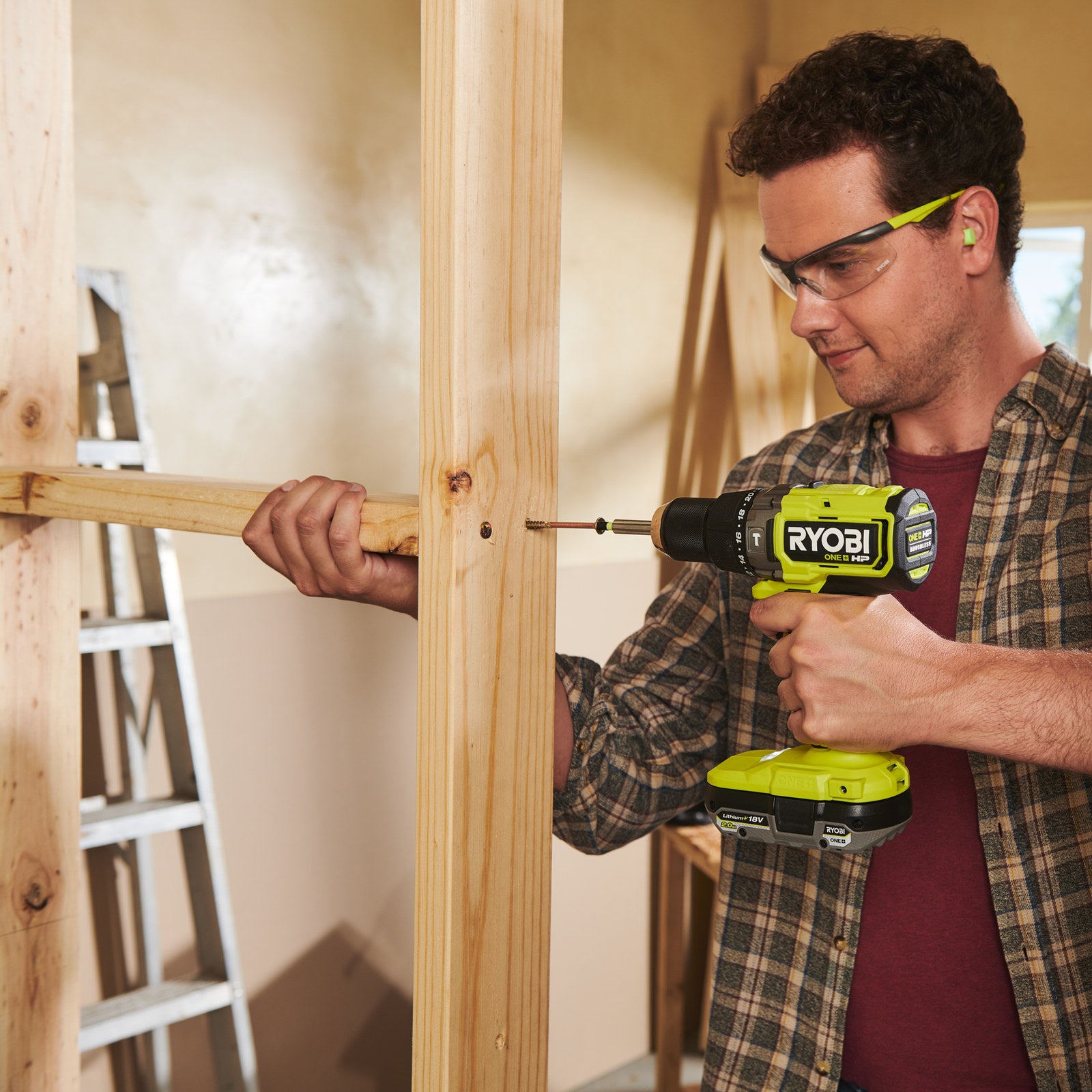 Ryobi 18V ONE+ HP Brushless High Torque Hammer Drill Tool Only RPD18X1