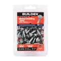 Buildex 12G x 25mm Class 4 Metal Cladding Hex Head TEKS Screws with Seal, 50 Pack