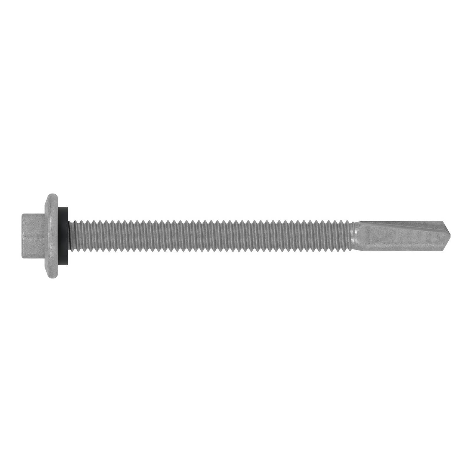 Buildex 12G x 68mm Class 3 Galvanised SuperTEKS Hex Head Self-Drilling Screws, 50 Pack