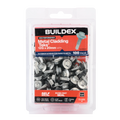 Buildex 12G x 20mm Class 4 Metal Cladding Hex Head TEKS Screws with Seal, 100 Pack