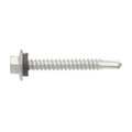 Buildex 12G x 45mm Class 3 Hex Head TEKS Cladding Screws with Seal - 8 Pack