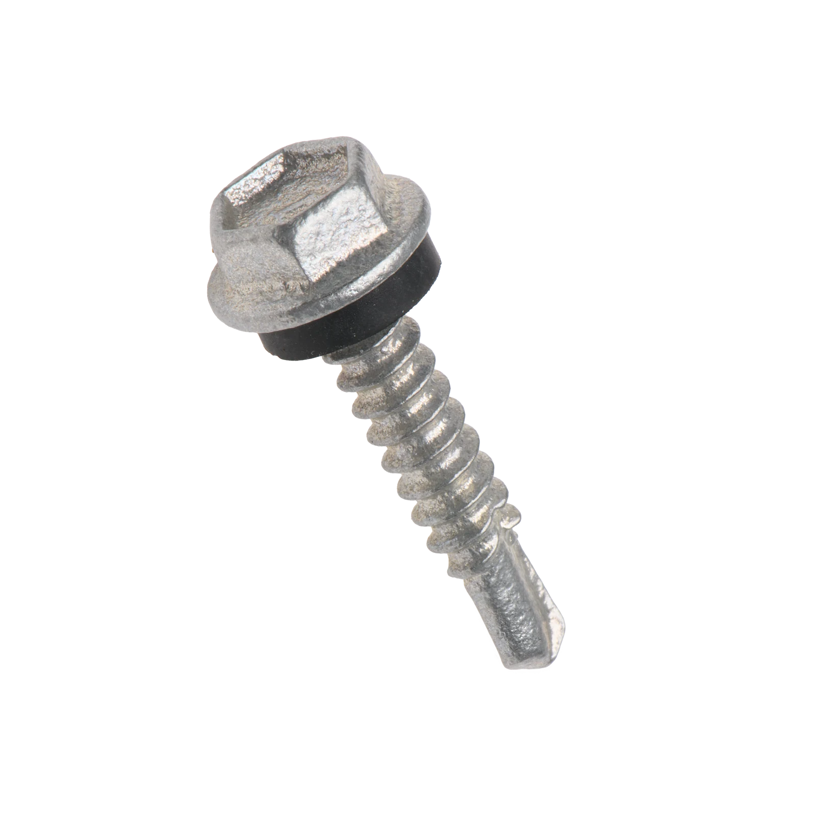 Buildex 10G x 25mm Class 4 Metal Cladding TEKS Screws with Seal, Hex Head - 20 Pack