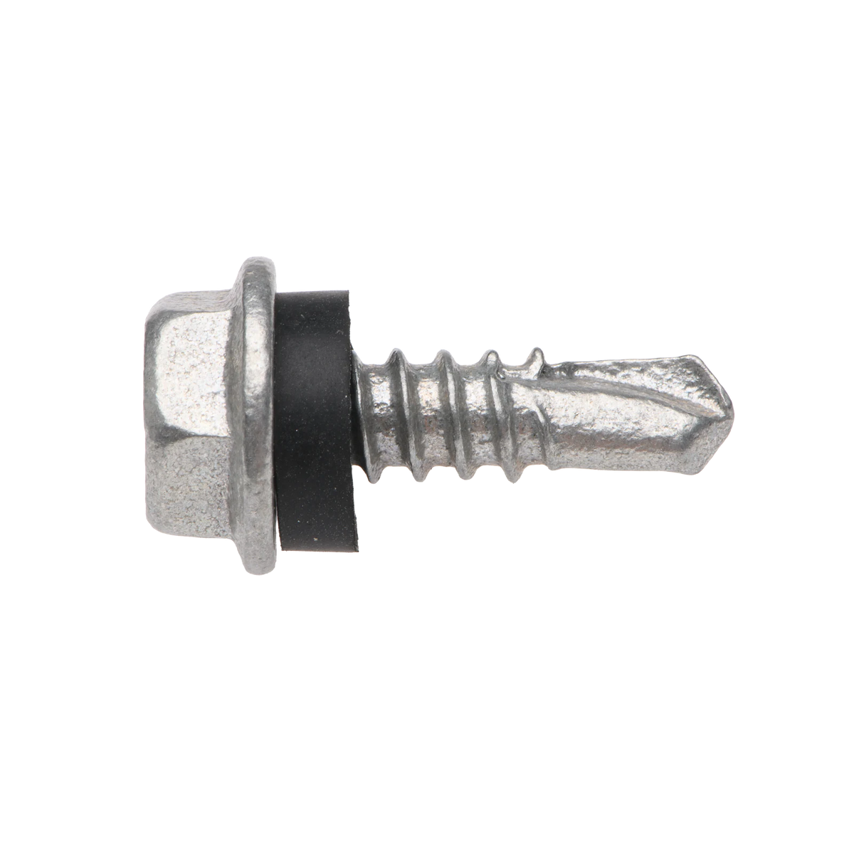 Buildex 10G x 16mm Class 4 Metal Cladding TEKS Screws with Seal, Hex Head - 20 Pack