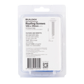 Buildex 12G x 35mm Class 3 Roofing TEKS Screws with Seal, Hex Head - 50 Pack