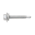 Buildex 12G x 35mm Class 3 Roofing TEKS Screws with Seal, Hex Head - 50 Pack