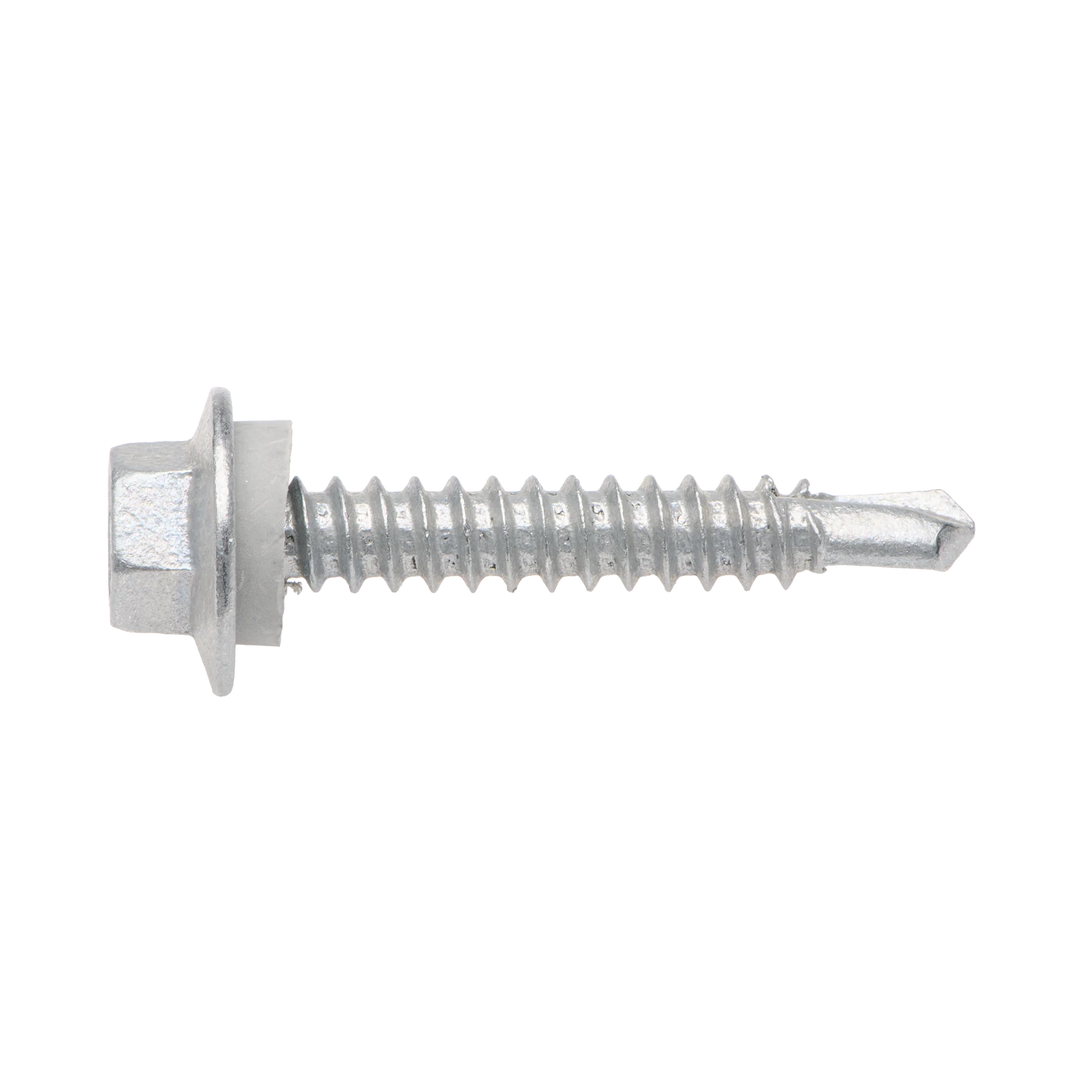Buildex 12G x 35mm Class 3 Roofing TEKS Screws with Seal, Hex Head - 50 Pack