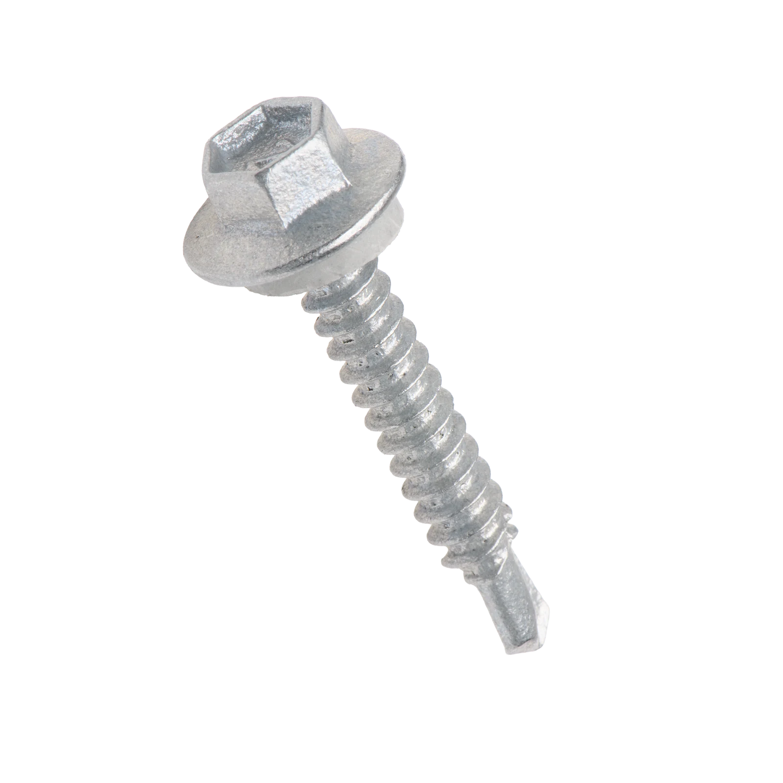 Buildex 12G x 35mm Class 3 Roofing TEKS Screws with Seal, Hex Head - 50 Pack