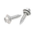 Buildex 12G x 25mm Class 3 Cladding Screws with Seal, Type 17 Hex Head - 15 Pack