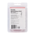Buildex 10G x 16mm Class 4 Metal Cladding TEKS Screws with Seal, Hex Head - 100 Pack