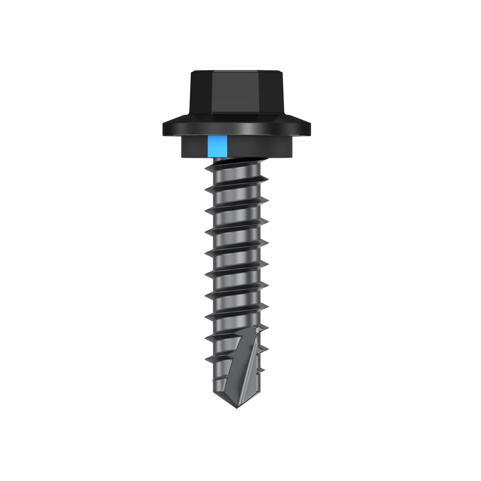 Bremick 6.2 x 25mm Vortex Plus Cladding Screw with Seal, Monument Hex Head - 100 Box