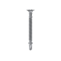 Bremick 14G x 75mm Metal Bugle Screw, T40 Winged Drill Point Fine Thread - 100 Pack