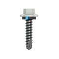Bremick Vortex Plus 6.2 x 25mm Hex Cladding Screws B8 Shale Grey - 100 Pack