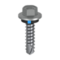 Bremick Vortex Plus 6.2 x 25mm Hex Cladding Screw, Carbon Steel B8 Windspray, Sealed Head Vortex Point - 100 Box