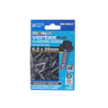 Bremick Vortex Plus 6.2 x 25mm Hex Cladding Screws B8 Woodland Grey - 100 Pack