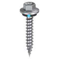 Bremick 12g x 35mm Hex Cladding Screw, Carbon Steel B8 Coating, Sealed Head Type 17 Point - 50 Pack