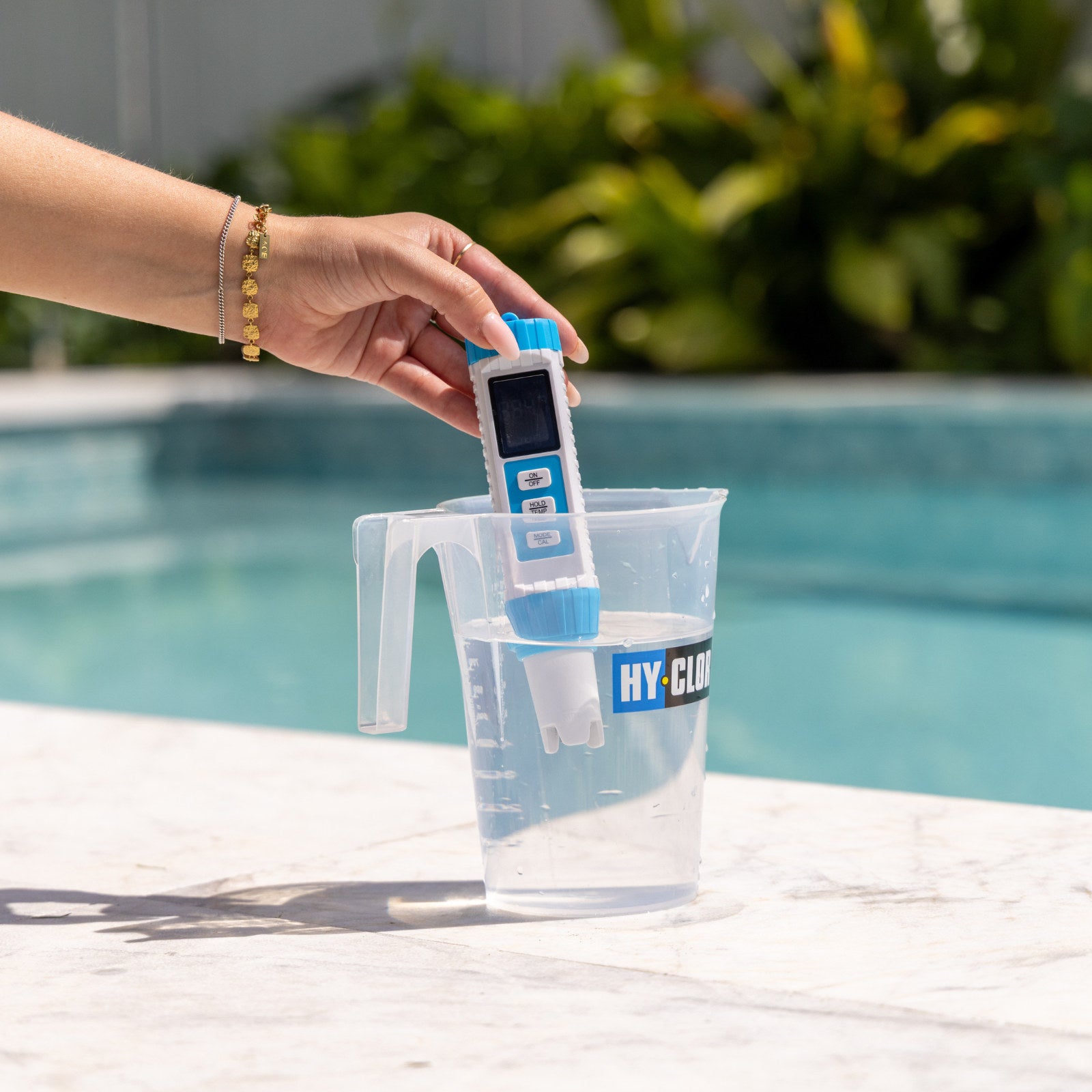 Hy-Clor 7 In 1 Multi Test Pen HYCPROBE7IN1 Waterproof Digital Pool & Spa Water Tester