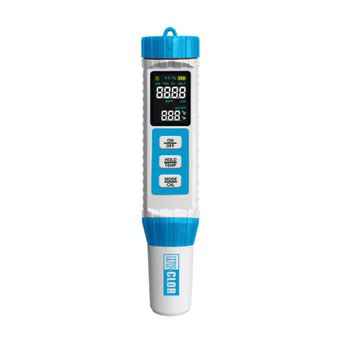 Hy-Clor 7 In 1 Multi Test Pen HYCPROBE7IN1 Waterproof Digital Pool & Spa Water Tester