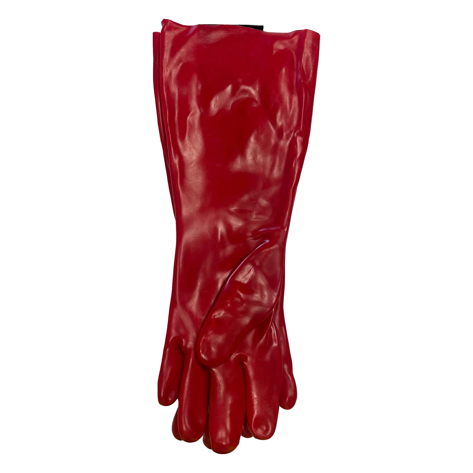 Craftright Long PVC Chemical Gloves - Red, 45cm