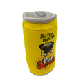 Baxter Bone Pup-Squash Soda Can Plush Dog Toy - Squeaker & Crinkle