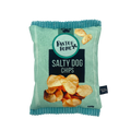 Baxter Bone Salty Dog Chips Plush Crinkle Dog Toy - Aqua