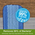 Bona 255mm Microfibre Floor Mop Pad - 1 Pack