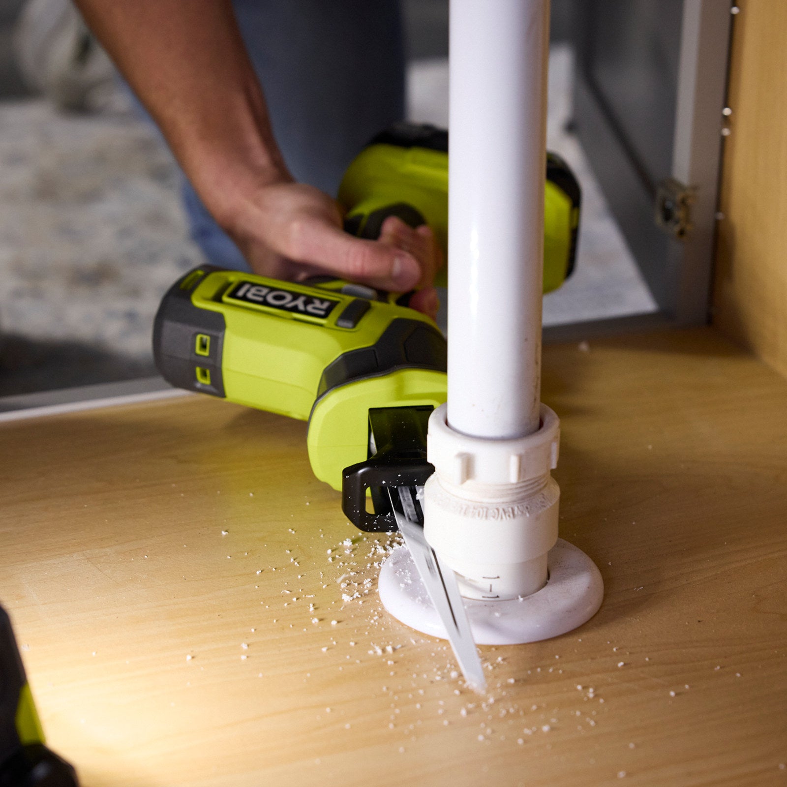 Ryobi 18V ONE+ One-Handed Reciprocating Saw RCRS18 - Tool Only