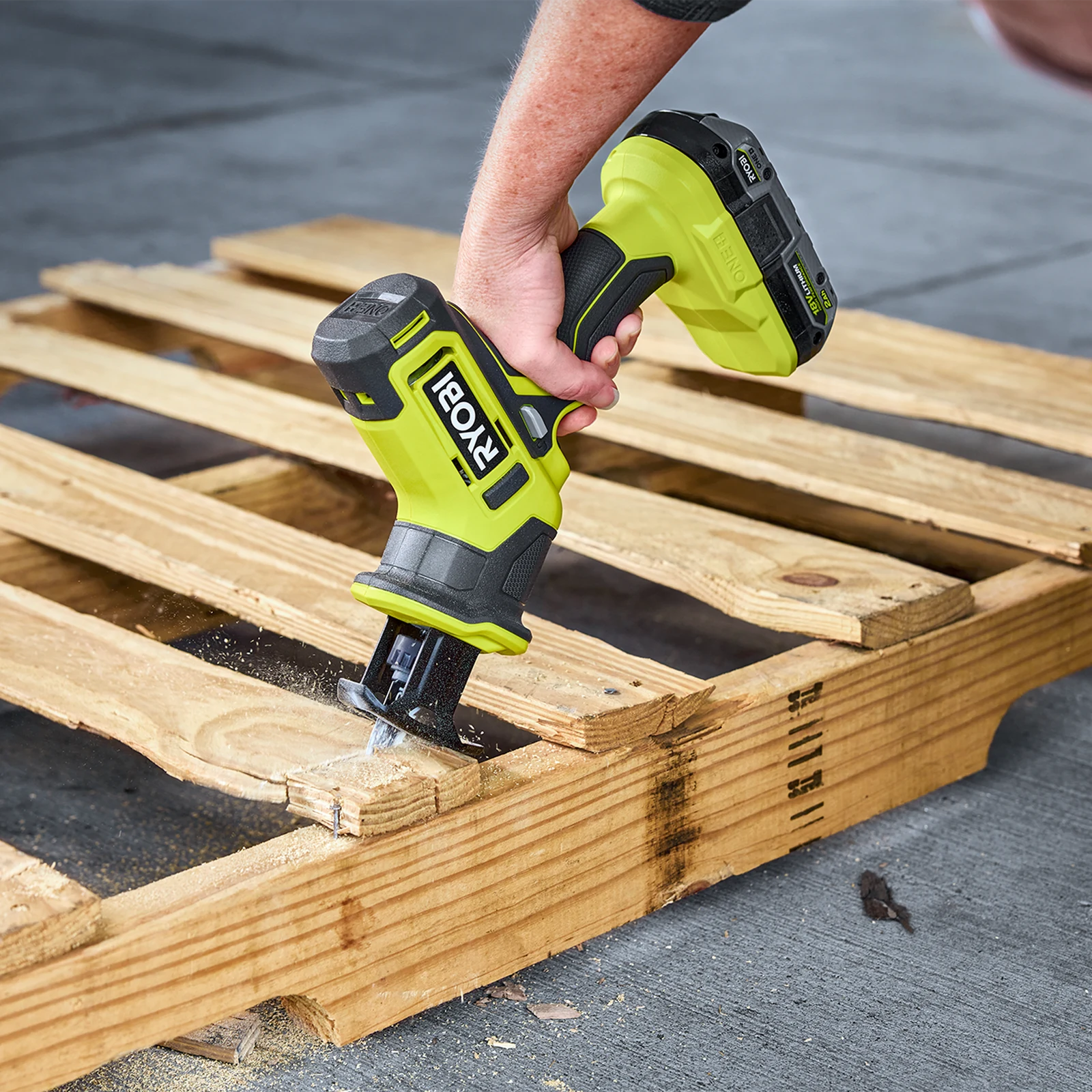 Ryobi 18V ONE+ One-Handed Reciprocating Saw RCRS18 - Tool Only