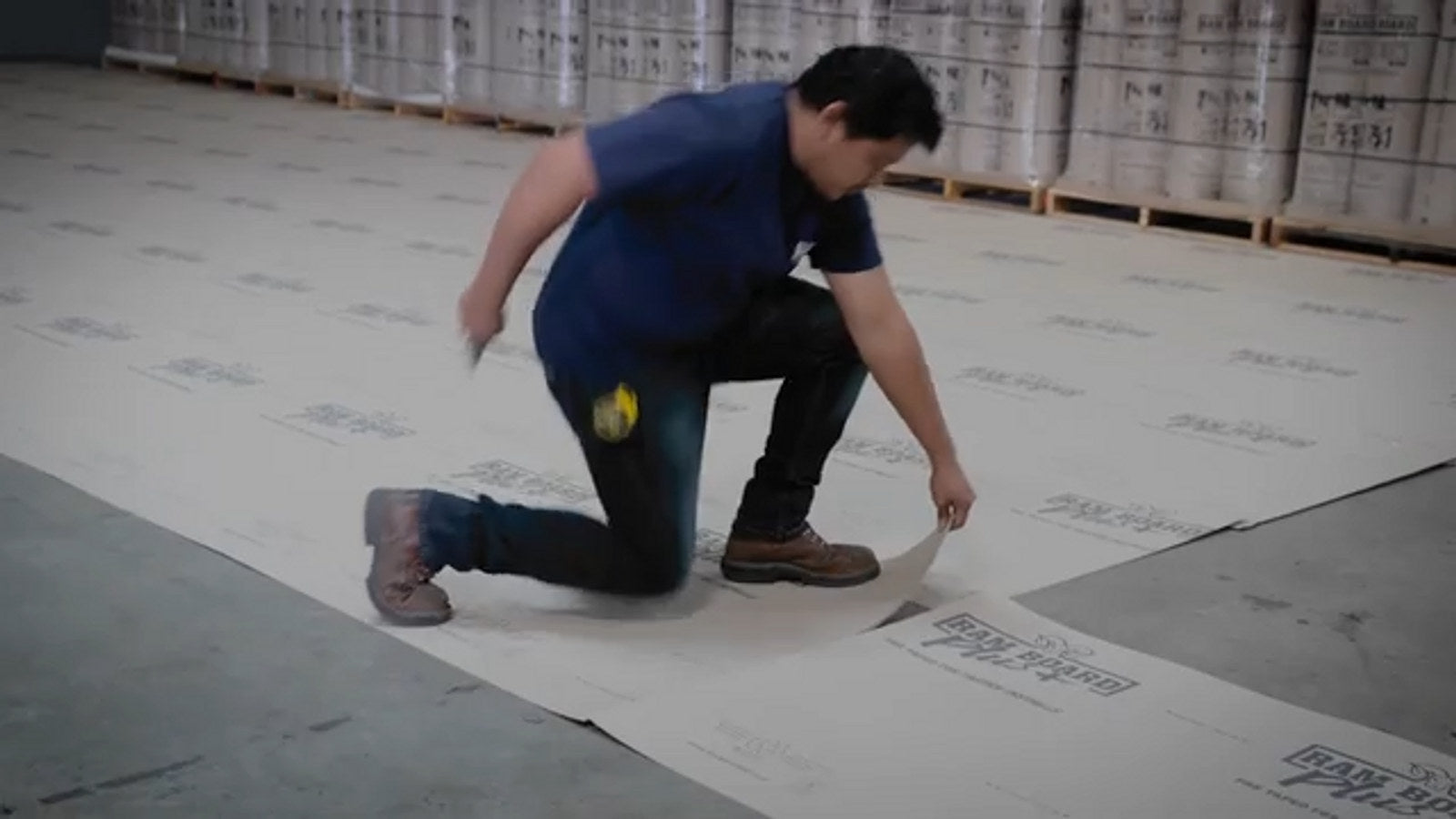 Ramboard Surface Protect Plus 29.4m² Pre-Taped Floor Protection Roll