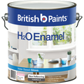 British Paints 4L Extra Bright Gloss H2O Enamel Paint Indoor Outdoor