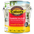 Cabot's 2L White Timbercolour Deck & Exterior Paint, Water-Based Self-Priming UV Resistant