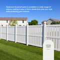Taubmans Sunproof 4L White Gloss Exterior Paint - UV Resistant, Water Based, Tintable